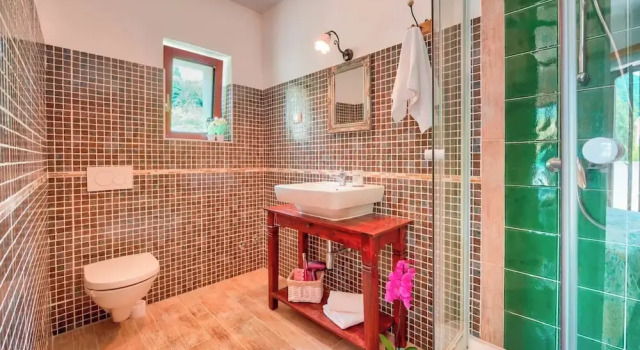 Семейная вилла с балконом и с видом на море Pool Villa Abbazia Seaview