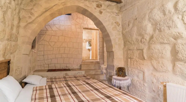 Трёхместный номер Standard с балконом Atillas Cave Hotel