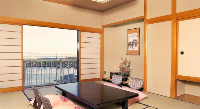 Номер Standard с видом на море Uomisaki Hotel