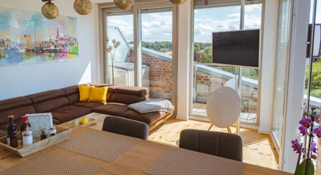 Апартаменты Penthouse am Meer Barth