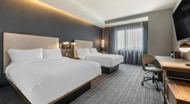 Четырёхместный номер Standard с видом на город Courtyard by Marriott Fort Lauderdale Downtown