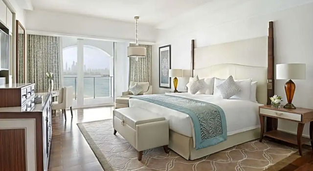 Двухместный номер with Skyline Sea View Deluxe Waldorf Astoria Dubai Palm Jumeirah