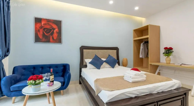 Номер Deluxe The Lakeview - West Lake Lotus Apartments