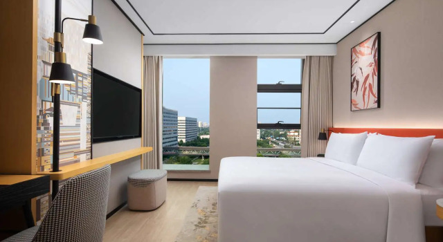 Номер Standard Hilton Garden Inn Beijing Huaxiang Tiantan Hospital