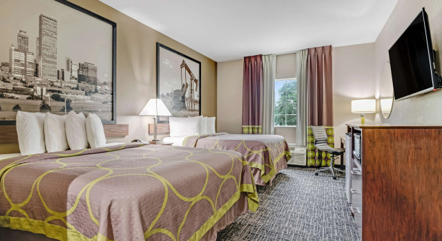 Четырёхместный номер Standard SureStay Plus Hotel by Best Western Owasso Tulsa North