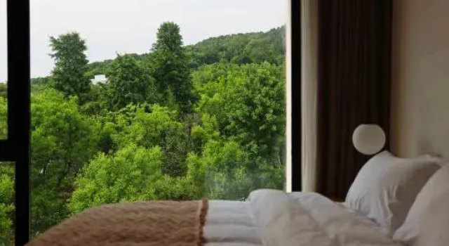 Двухместный люкс с красивым видом из окна Sanshan Island HoldDream Designer Castel Homestay