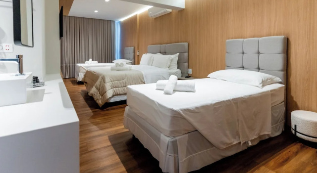 Четырёхместный номер Standard Beira Rio Palace Hotel