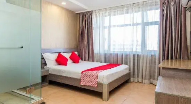 Люкс Deluxe OYO Qiqihar Blueprint Hotel