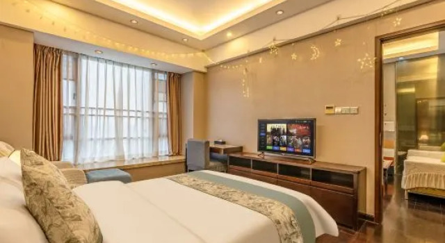 Люкс Business Baqianzhan International Apartment Hotel (Guangzhou International Creative Valley)