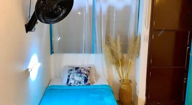 Deluxe double chambre 1 chambre Vue jardin Spring Hostel