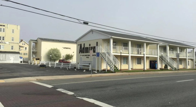 The Admiral Hotel/Motel, Забронировать Мотель Мотели Оушен-Сити, рядом с Ocean City Harbor, Мотель