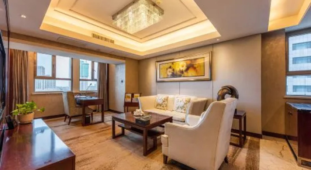 Люкс Deluxe Yinchuan Shangling Boston Hotel