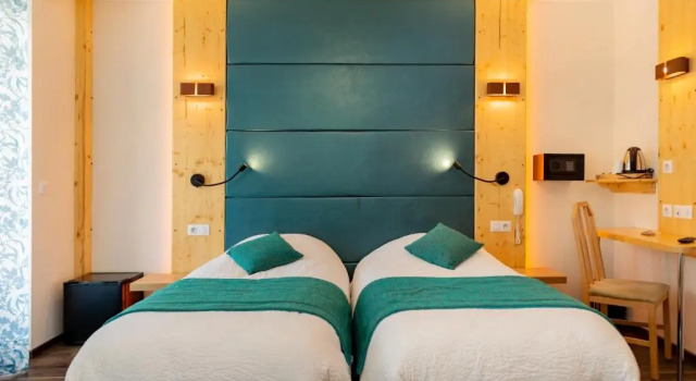 Двухместный номер Standard с видом на сад Logis Hotel Des Vosges