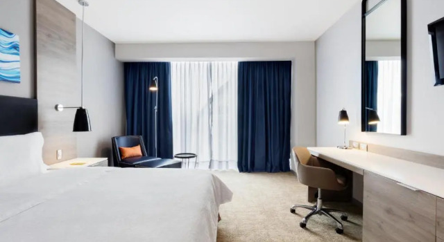 Двухместный номер с окнами в пол Hilton Garden Inn Mexico City Santa Fe