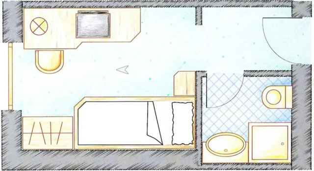 Номер Economy Appartements KATHRIN