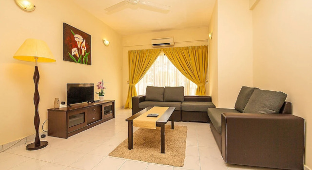 Апартаменты с 3 комнатами Kijal Permai Apartment
