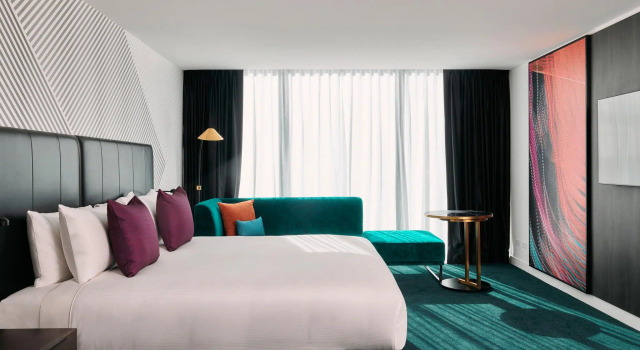 Номер Deluxe Movenpick Hotel Melbourne On Spencer