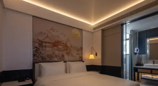 Люкс Zhenyue Meijing Hotel (Qinzhou Baishihu Park Wuyue Plaza)