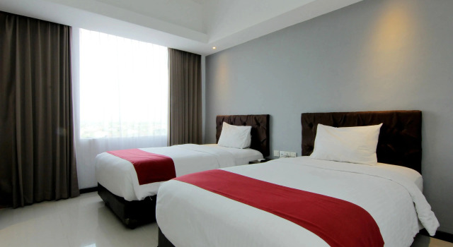 Camera Deluxe con vista mare The Sun Hotel Madiun