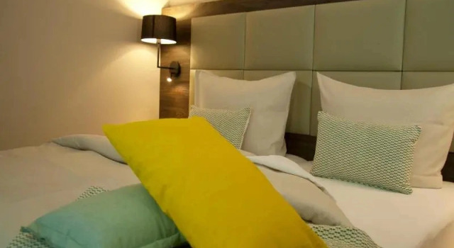 Luxo quarto Hotel Am Moosrain