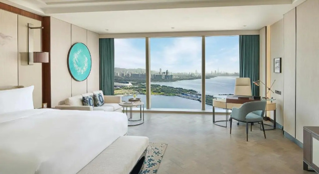 Двухместный номер Deluxe с видом на море Raffles Shenzhen
