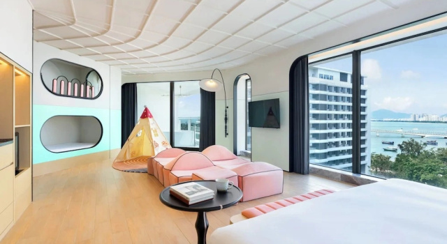 Семейный люкс Vignette Collection Tiancheng Belmont Hotel Sanya by IHG