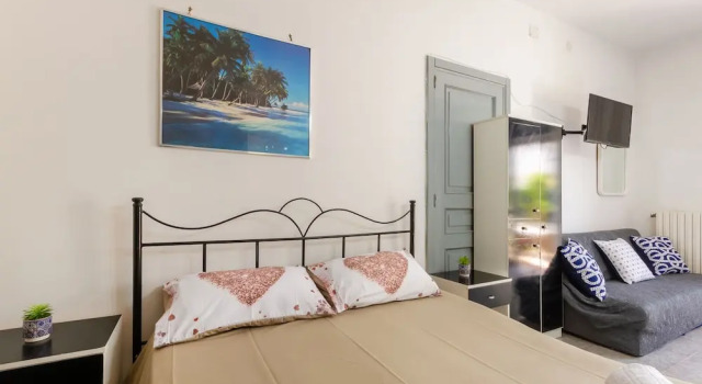 Air-conditioned Studio Near the Sea With Wi-fi Garden and Bike