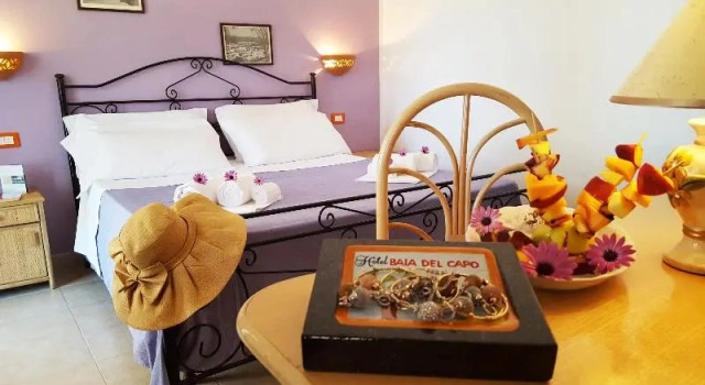 Standard- dobbelt værelse med altan Hotel Baia del Capo