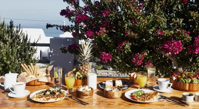 Люкс с балконом Athiri Santorini Hotel