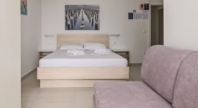 Студия с балконом Seagull Pool Apartments & Studios