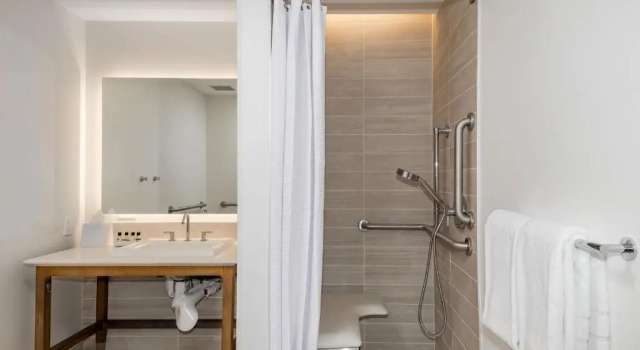 Standardowy dwuosobowy pokój z widokiem na miasto Element by Marriott Bend