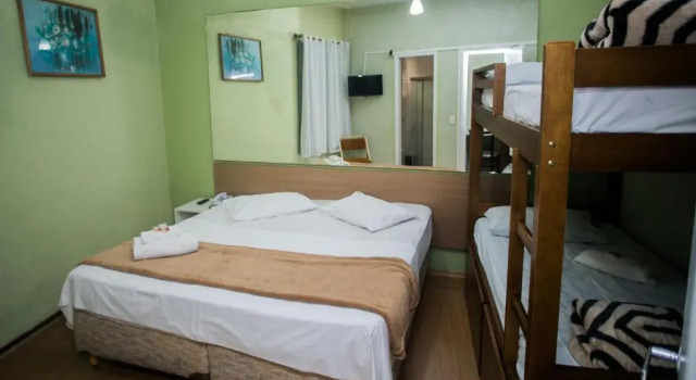 Трёхместный номер Standard Hotel Serra da Estrela