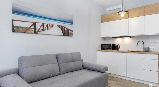 Студия с балконом Rezydencja Portowa 14 - Jantar Apartamenty