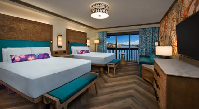 Номер Theme Park View Курорт Disney's Polynesian Village