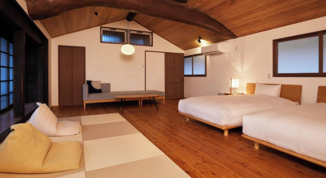 Номер Deluxe NIPPONIA HOTEL Takehara Saltworks Town