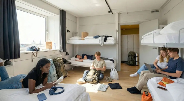 Номер Standard с видом на город Danhostel Copenhagen City & Apartments