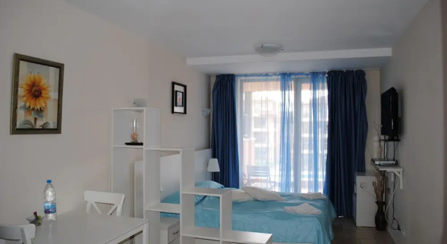 Студия Comfort c 1 комнатой с балконом и с видом на бассейн Kaliakria Resort
