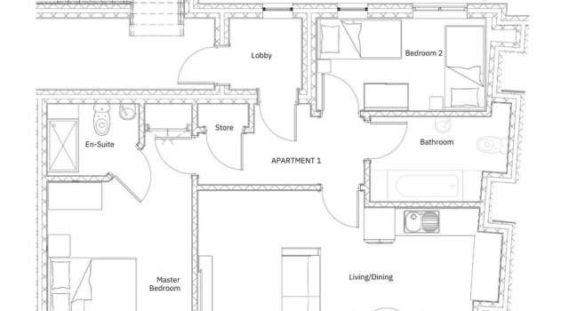 Апартаменты Beautiful Seaside Apartment in Filey