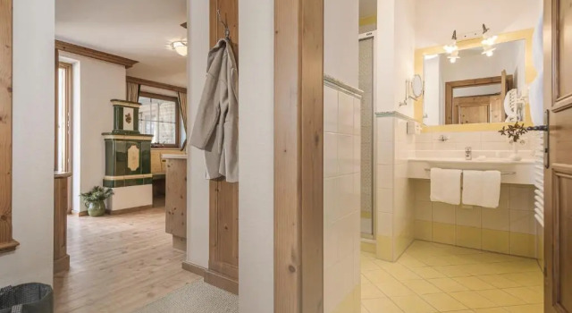 Апартаменты с 2 комнатами с балконом Aparthotel Stacherhof