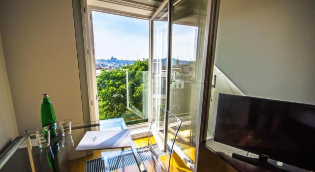 Deluxe Dvoulůžkový s manželskou postelí pokoj Wenceslas Square Hotel - Czech Leading Hotels