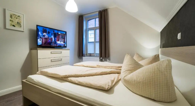 Altstadt Villa Wohnung 4 Bant, Забронировать Вилла Виллы Боркум, рядом с Drachensport, Вилла