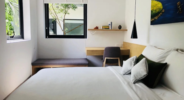 Апартаменты Deluxe c 1 комнатой с балконом Green Peace Village