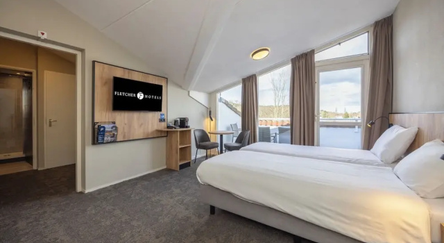 Семейный номер Standard с балконом Fletcher Hotel Jan van Scorel