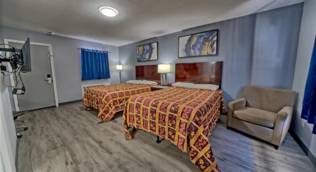 Четырёхместный номер Standard Aqua View Motel