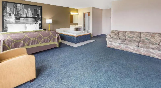 Номер Standard Super 8 by Wyndham Hebron Lowell Area