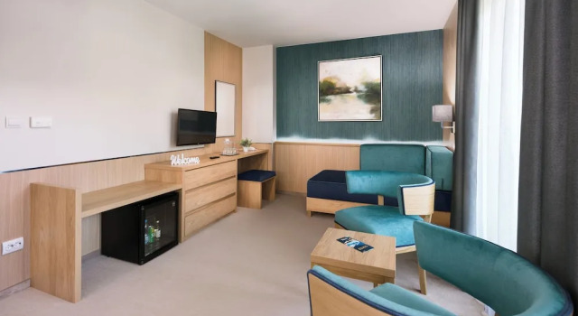 Четырёхместный номер Superior с балконом Hotel Visegrád