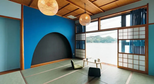 Трёхместный номер Standard с видом на океан Nagasaki House Burabura