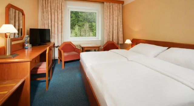 Двухместный номер Standard с балконом и с красивым видом из окна OREA Resort Horizont Šumava