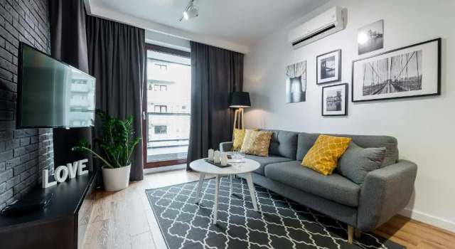 Апартаменты Deluxe c 1 комнатой YourSecondFlat Siedmiogrodzka-Grzybowska