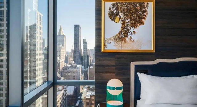 Двухместный номер Corner с видом на город Renaissance New York Chelsea Hotel